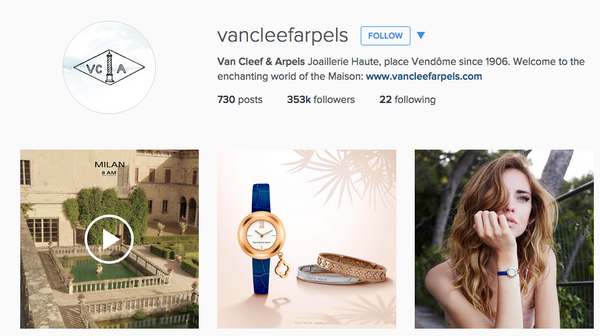 Instagram Spotlight: Van Cleef & Arpels