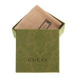 Gucci Sterling Silver Feline Money Clip With Purple Zircon Eyes