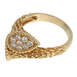 Boucheron Toi et Moi Serpent Bohème Diamond Yellow Gold Ring