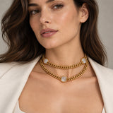 Bvlgari 1970s Rock Crystal Gold Long Necklace by Carlo Weingrill 18457fj22kfh