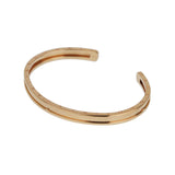 Bvlgari B.Zero1 18k Rose Gold Cuff Bangle Bracelet Sz Medium 0004008