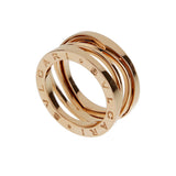 Bvlgari B.zero1 Design Legend Zaha Hadid Ring in 18k Rose Gold, Size 52 0004080
