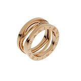 Bvlgari B.zero1 Design Legend Zaha Hadid Ring in 18k Rose Gold, Size 52 0004080