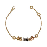 Bvlgari B.zero1 Three Elemetnt Gold Charm Bracelet 0004113