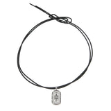 Bvlgari Parentesi 18k White Gold Diamond Pendant Necklace