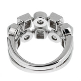 Bvlgari Lucea White Gold Diamond Band Ring 1bvlph