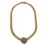 Bvlgari Monete Vintage Curb 18k Yellow Gold Ancient Coin Necklace