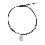 Bvlgari Parentesi 18k White Gold Diamond Pendant Necklace 0003654