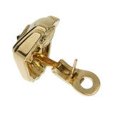 Bvlgari Vintage Pyramid 18k Yellow Gold Earrings 00035