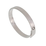 Cartier Anniversary Diamond 18k White Gold Bangle Bracelet Sz 16 0004014