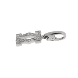 Cartier C de Cartier Diamond White Gold Pendant Necklace