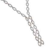 Cartier Diadea Diamond 18k White Gold Link Necklace 1dia746ajf