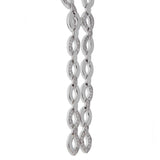 Cartier Diadea Diamond 18k White Gold Link Necklace 1dia746ajf