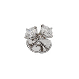 Cartier Diamond Stud Earrings in Platinum, 1.00ctw GIA Certified 0004047