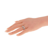 Cartier Himalia Diamond Band Ring 18K White Gold 0004045