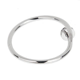 Cartier Juste un Clou 18K White Gold Classic Bracelet with Diamonds, Size 15 0003957