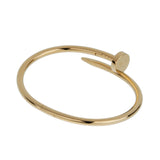 Cartier Juste un Clou Classic Model 18k Yellow Gold Bangle Bracelet Sz 16 0003948