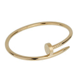 Cartier Juste un Clou Classic Model 18k Yellow Gold Bangle Bracelet Sz 16 0003948