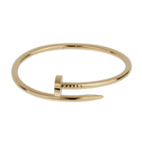 Cartier Juste un Clou Classic Model 18k Yellow Gold Bangle Bracelet Sz 16 0003948