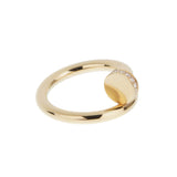 Cartier Juste un Clou Ring, Classic Model — 18K Yellow Gold & Diamonds 0003941