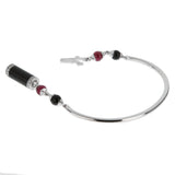Cartier Le Baiser du Dragon Diamond Ruby Onyx Bracelet 18K White Gold
