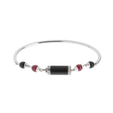 Cartier Le Baiser du Dragon Diamond Ruby Onyx Bracelet 18K White Gold