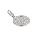 Cartier Longevity Diamond Charm 18K White Gold Pendant Necklace