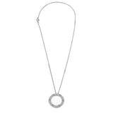 Cartier Love 6 Diamond 18k White Gold Pendant Necklace 0003659