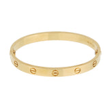 Cartier Love Bracelet Classic 18k Yellow Gold Sz 17 0003958