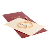 Cartier Love Classic Bracelet — 18K Rose Gold, 4 Diamonds, Size 17 0003962