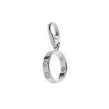 Cartier Love Ring Diamond Charm 18k White Gold 0004180
