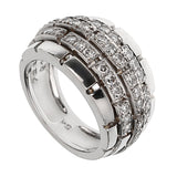 Cartier Panthere Oriane Diamond White Gold Ring 0003598