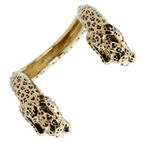 Cartier Panthere Yellow Gold Enamel Bangle Bracelet 0003426