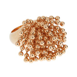 Cartier Perruque 18k Rose Gold Cocktail Ring Sz 7 1/2 0003649