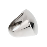 Cartier Vintage 18k White Gold Cocktail Bombe Ring Circa 1990s 1crt35069