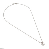 Chanel Coco Crush 18k White Gold Diamond Pendant Necklace 0004013