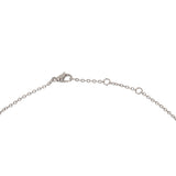 Chanel Coco Crush 18k White Gold Diamond Quilted Necklace 0003970