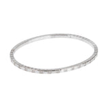 Chopard Ice Cube Diamond Bangle Bracelet 18k White Gold 0003943