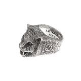 Gucci Garden Purple Zircon Sterling Silver Ring Size 5 0003804