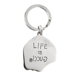 Gucci GG Skull Sterling Silver Keychain – “Life Is Gucci” Edition 0003836