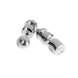 Gucci Sterling Silver Boule G Logo Mismatch Stud Earrings 0003741