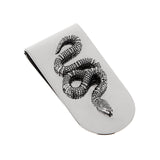 Gucci Sterling Silver Snake Motif Money Clip 0003841