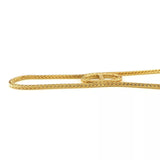 Hermes Chaine d'ancre Danae Pendant 18k Yellow Gold Necklace