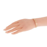 Hermes Chaîne d'Ancre Divine 18K Rose Gold Open Cuff Bangle Bracelet
