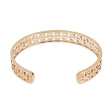 Hermes Chaîne d'Ancre Divine 18K Rose Gold Open Cuff Bangle Bracelet