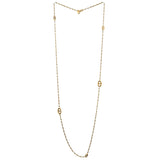 Hermes Chaine d'Ancre Yellow Gold Sautoir Necklace 0003517