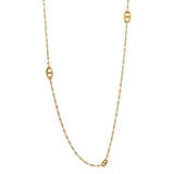 Hermes Chaine d'Ancre Yellow Gold Sautoir Necklace 0003517
