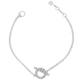 Hermes Finesse Diamond White Gold Chain Bracelet 0003438