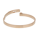 Hermes Kelly Bracelet 18K Rose Gold Pave Diamond 0004037