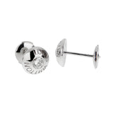 Louis Vuitton 18k White Gold Diamond Stud Earrings 0003894